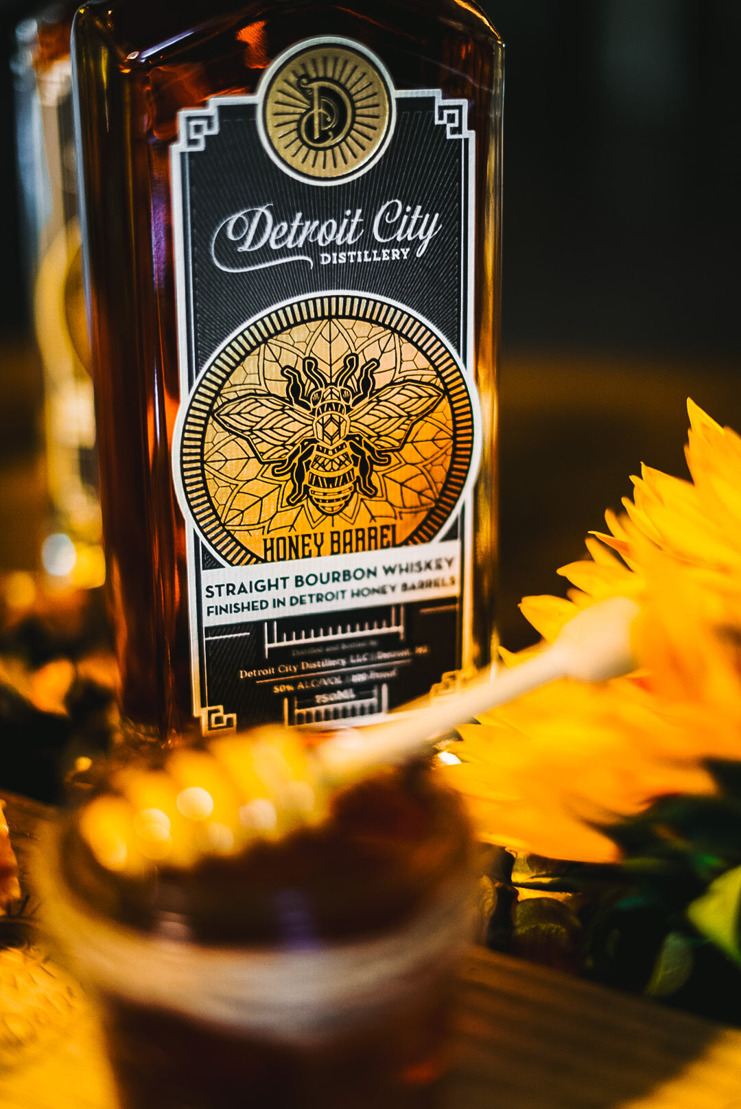 Honey Bourbon – Detroit City Distillery